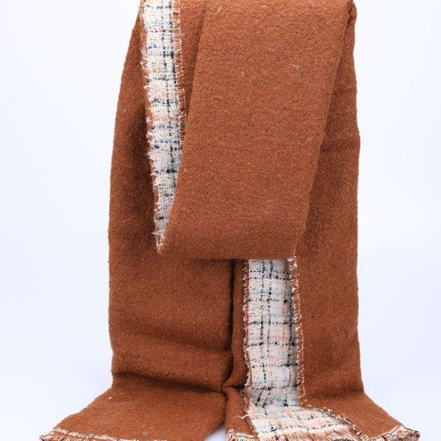 Reversible Fringe Scarf 