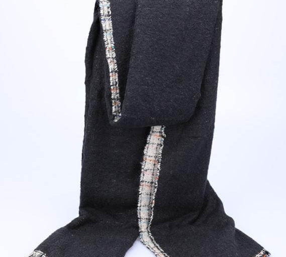 Reversible Fringe Scarf 