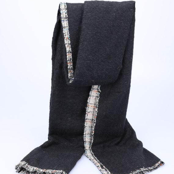 Reversible Fringe Scarf 