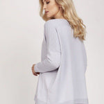 Ribbed Neck Sweater