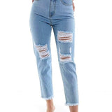 Ripped Denim Jeans JASPER