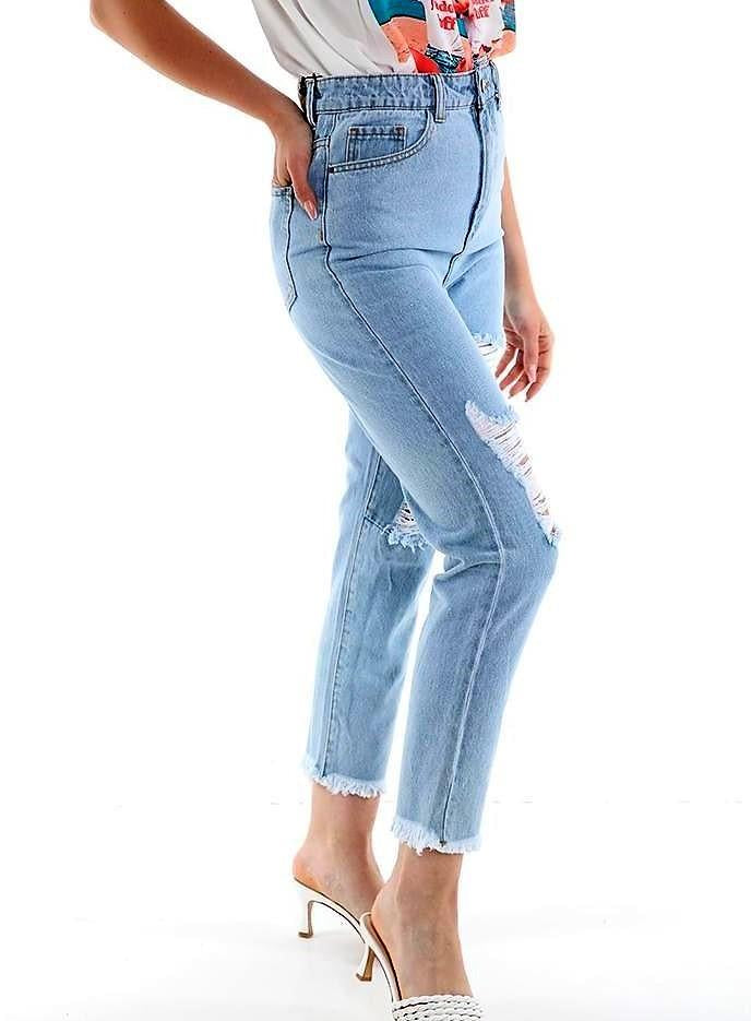 Ripped Denim Jeans JASPER