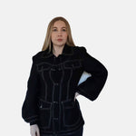 Shacket Jacket, blaze shirt, black blazer cotton