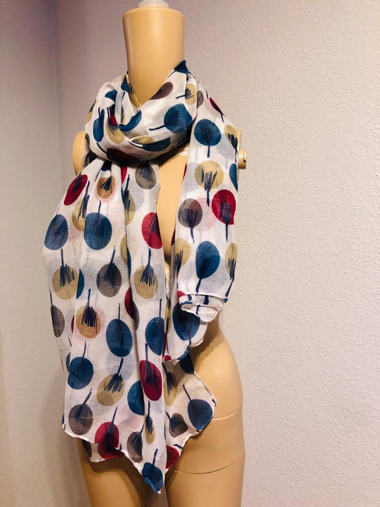 Shawl with Balloon Print, Shawl with Balloon Print, neck scarf, neck Shawl