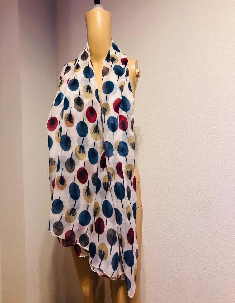 Shawl with Balloon Print , Shawl with Balloon Print, neck scarf, neck Shawl