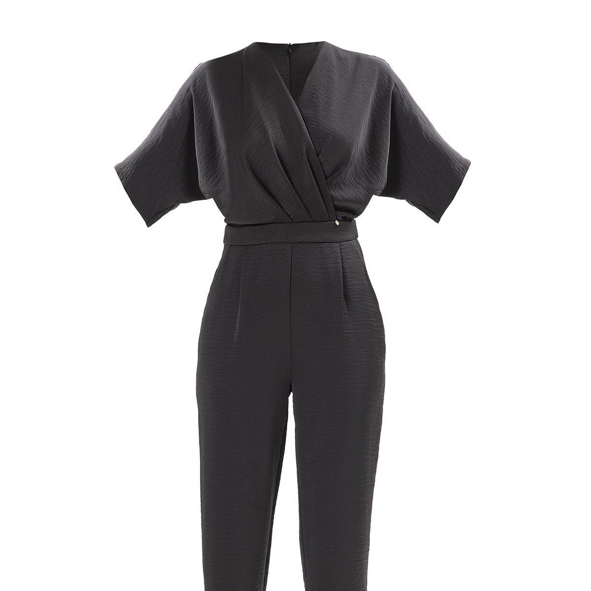 Short Sleeves Jumpsuit 