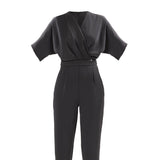 Short Sleeves Jumpsuit 