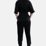 Short Sleeves Jumpsuit 