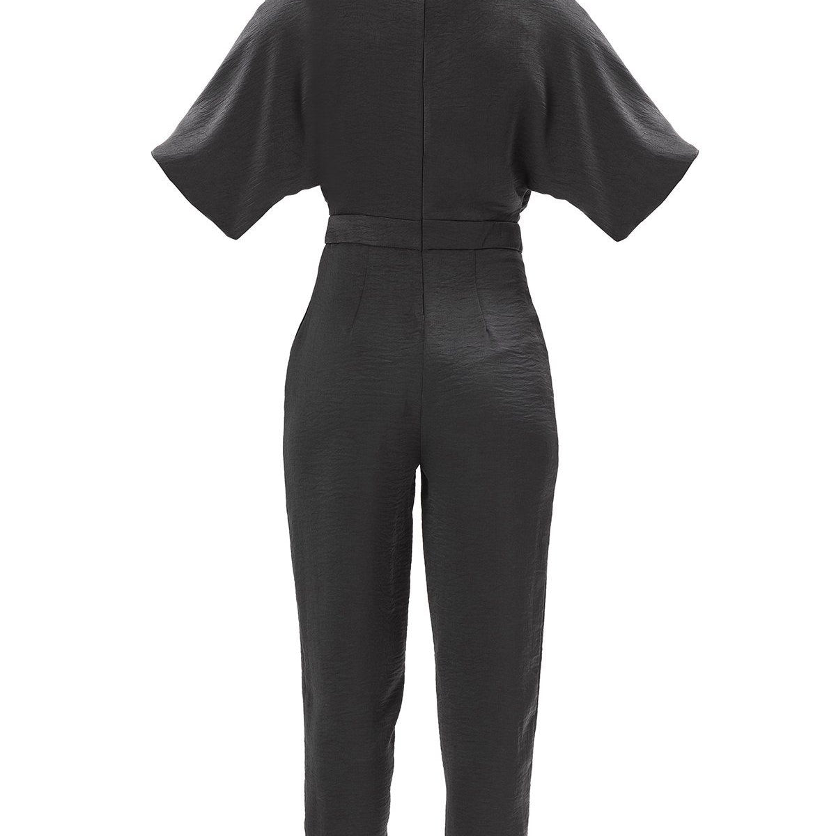 Short Sleeves Jumpsuit 