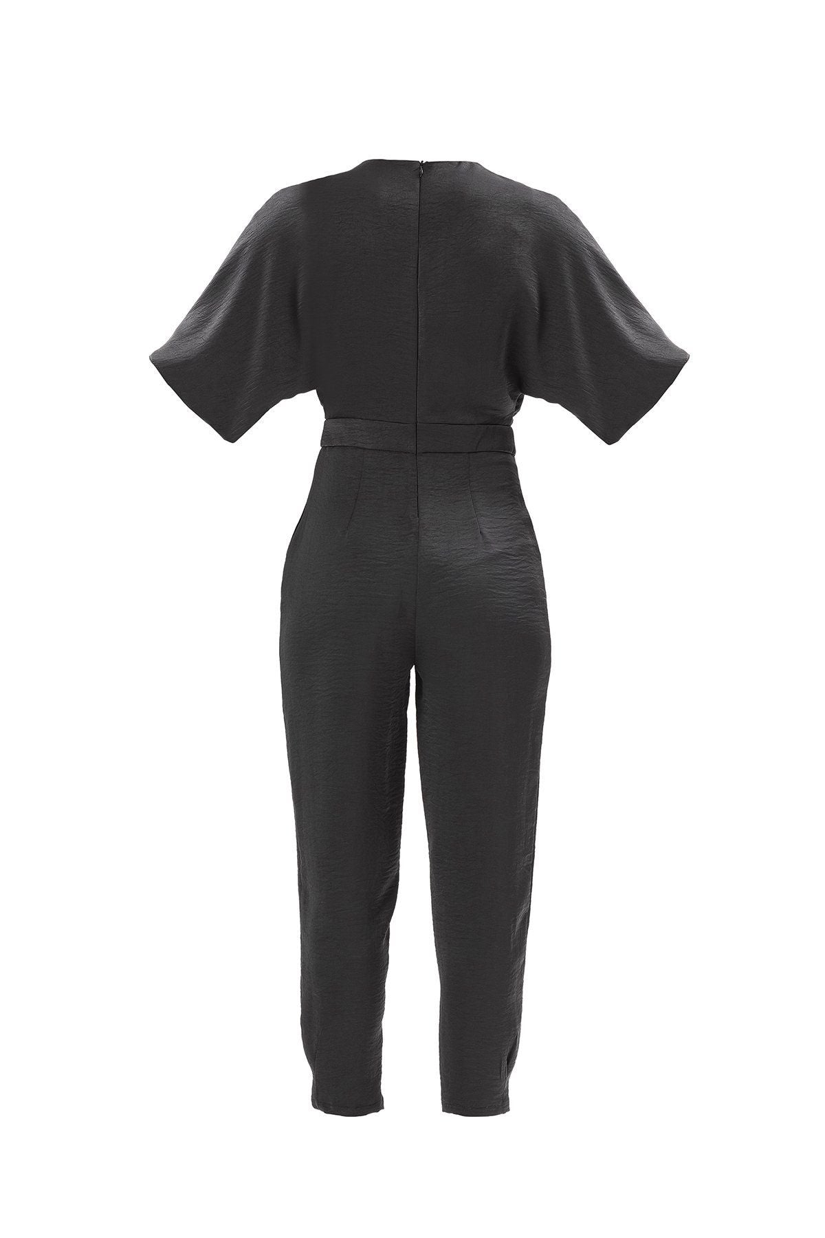 Short Sleeves Jumpsuit 