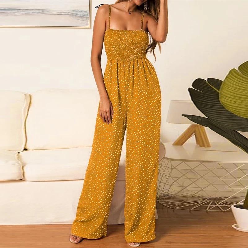 Jumpsuit, sleeveless jumpsuit, Spaghetti strap Jumpsuit 