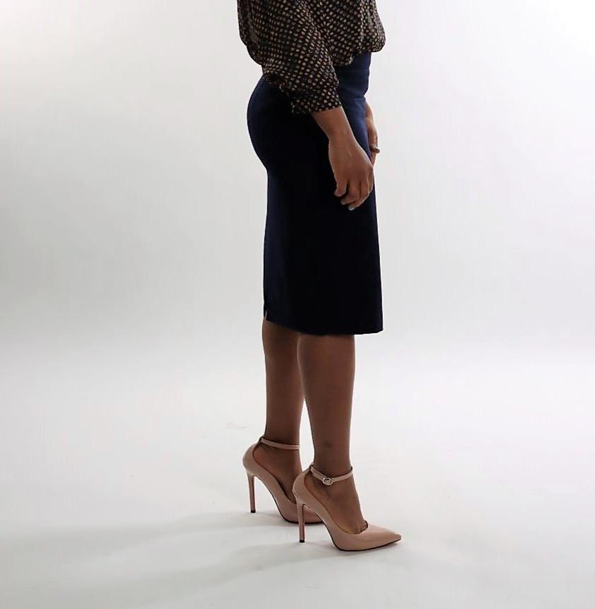 Straight Skirt with Zip JASPER
