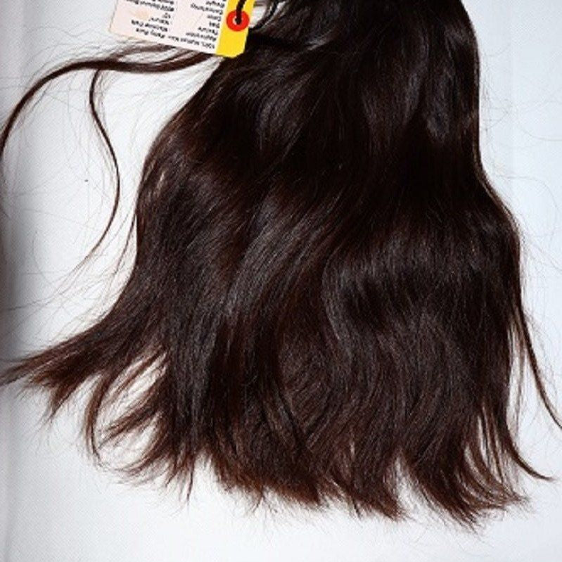 Straight Weave-in Extensions: 30cm/Dark Brown JASPER Mode, human hair extensions