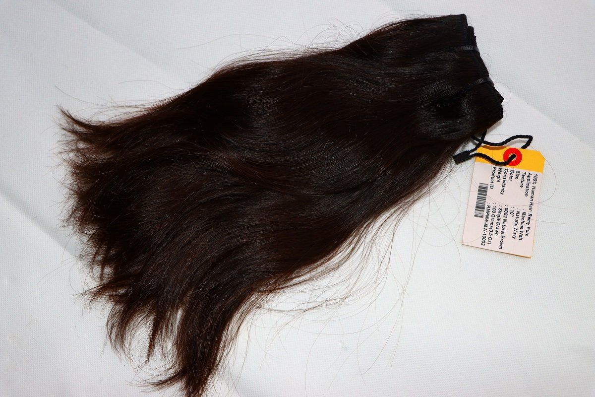 Straight Weave-in Extensions: 30cm/Dark Brown JASPER Mode, human hair extensions