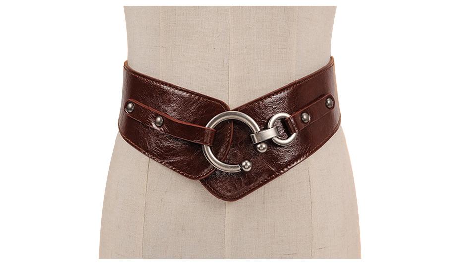 Stretch Leather Belt JASPER