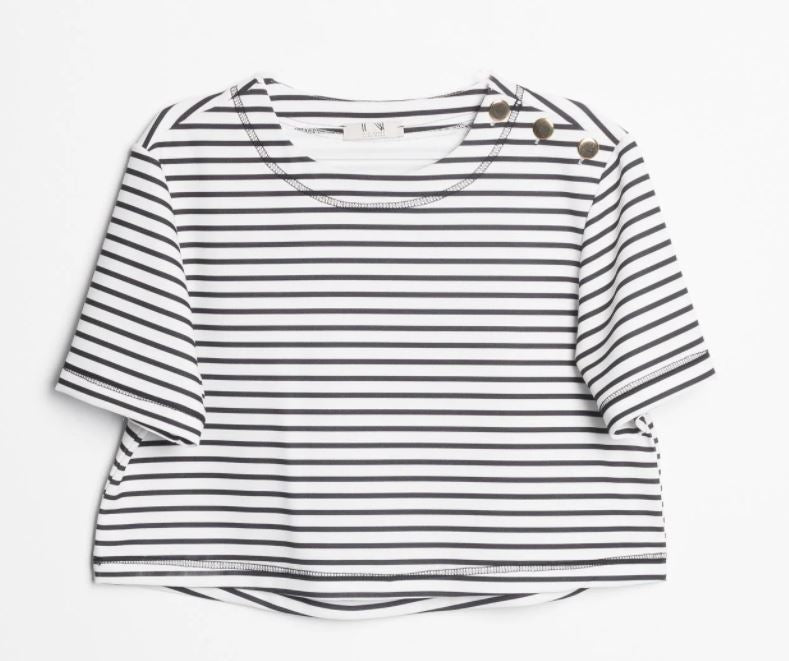 Stripes Crop Top