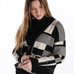 Sweater with Metric Prints JASPER