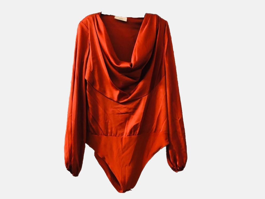 Swoop Neck Bodysuit JASPER