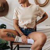 Tan T-shirts JASPER