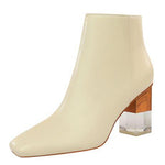 Transparent Heels Boots JASPER