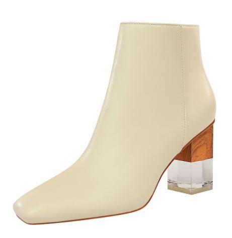 Transparent Heels Boots JASPER