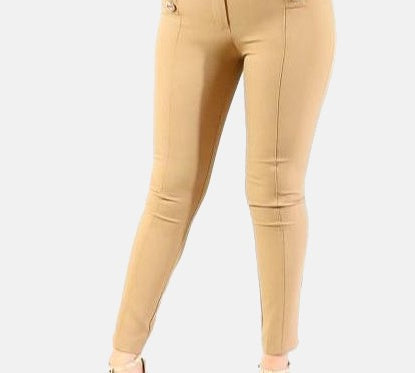 Trousers with Buttoned Crest JASPER