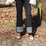 Trousers with Embroidery JASPER