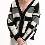 Sweater with Metric Prints