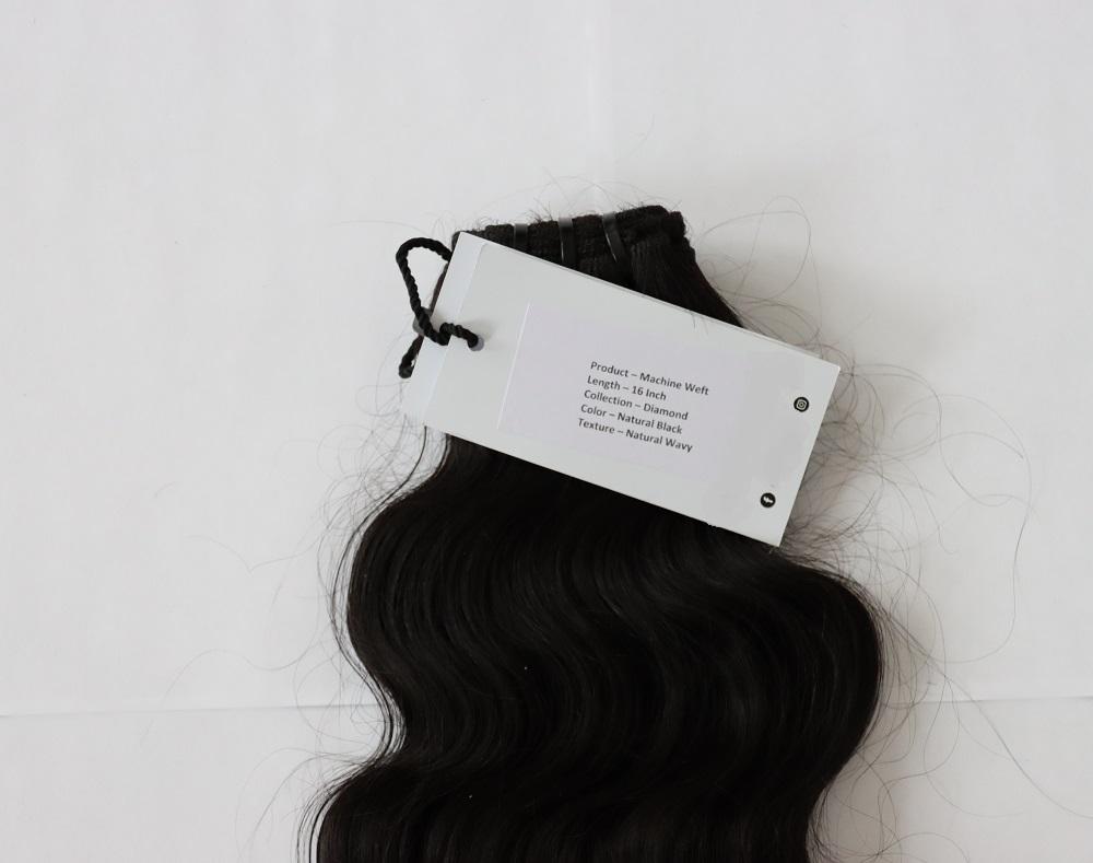 Wavy Weave-in Extensions: 40cm/Black JASPER