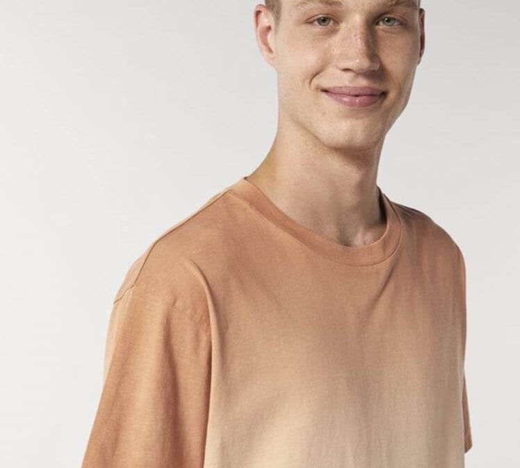 Dip Dye T-Shirts unisex, yellow t-shirts, sand t-shirts, unisex t-shirts at JASPER Mode