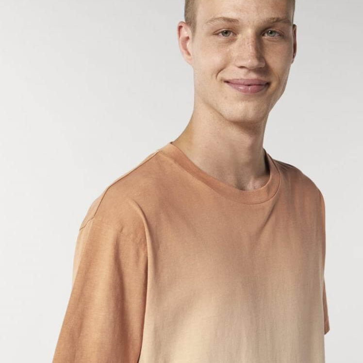 Dip Dye T-Shirts unisex, yellow t-shirts, sand t-shirts, unisex t-shirts at JASPER Mode