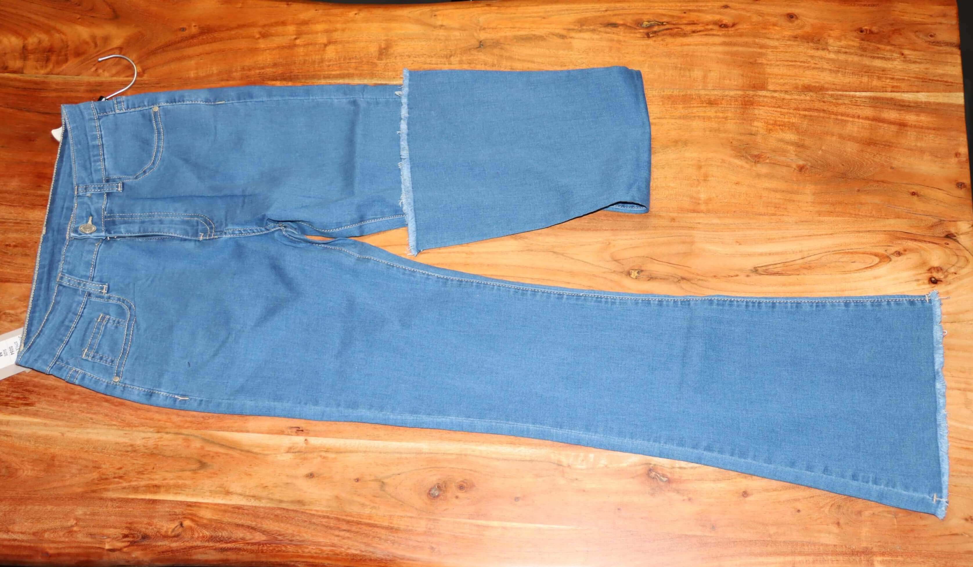 flare jeans, ripped edge jeans, blue jeans, jeans woman