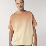 Dip Dye T-Shirts 2XL, yellow ,JASPER Mode