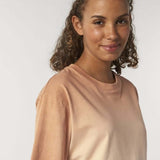 Dip Dye T-Shirts L,  yellow ,JASPER Mode
