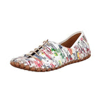 women lace-up shoe white , Women loafers shoe white, black flat shoes women, black slip-on shoes with ropes, white shoes women, artistic shoes flat